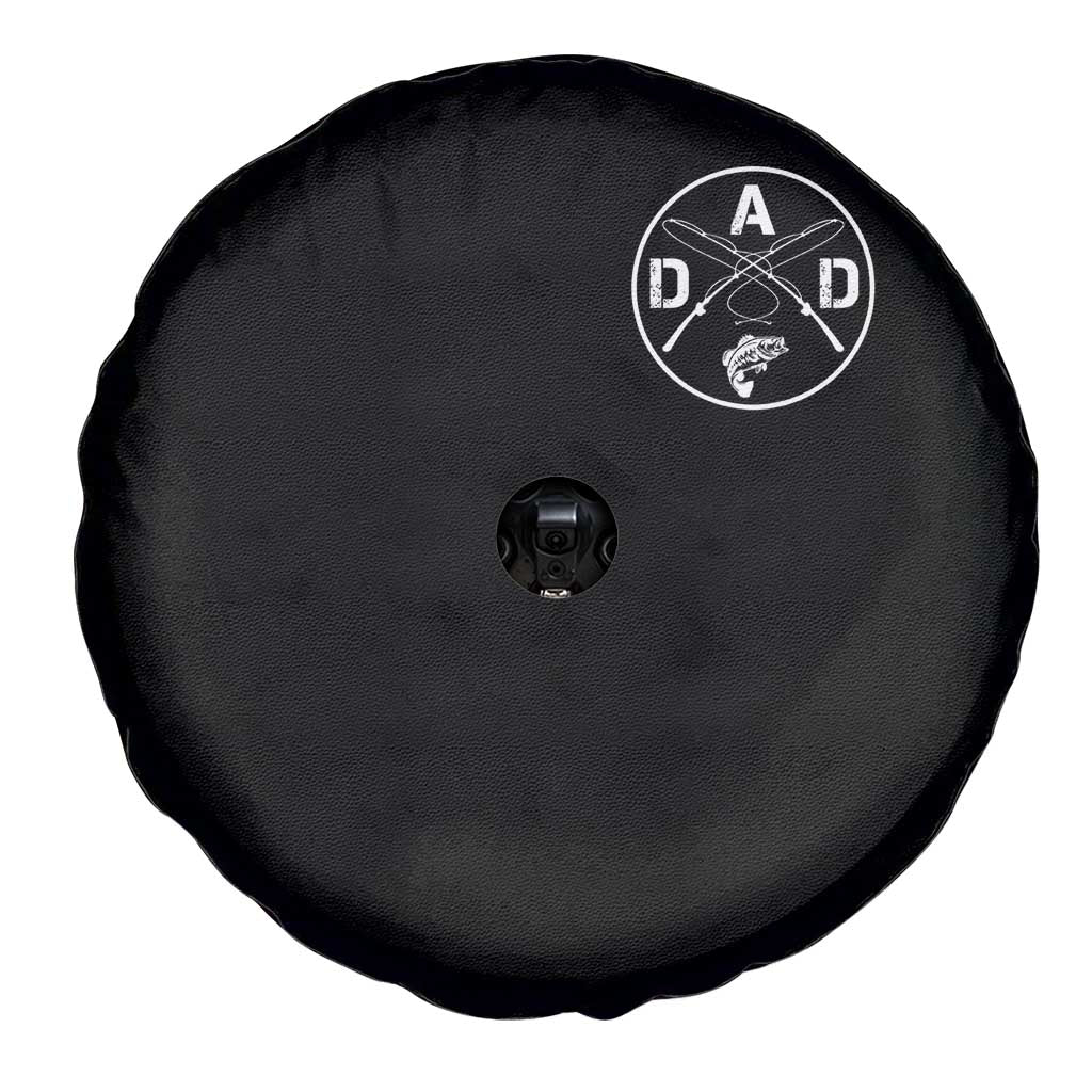 Fishing Dad Spare Tire Cover Fisherman Fish Lover Father's Day Gift TS11 Print Your Wear