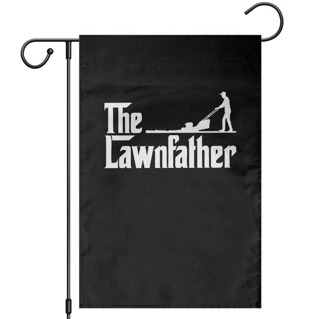 The Lawnfather Garden Flag Lawn Mowing Dad Gardening Fathers Day