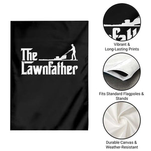 The Lawnfather Garden Flag Lawn Mowing Dad Gardening Fathers Day