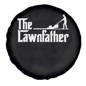 The Lawnfather Spare Tire Cover Lawn Mowing Dad Gardening Fathers Day