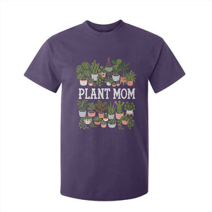 Plant Mom T Shirt For Kid Funny Plant Lady Mama Floral Garden TS11 Purple Print Your Wear