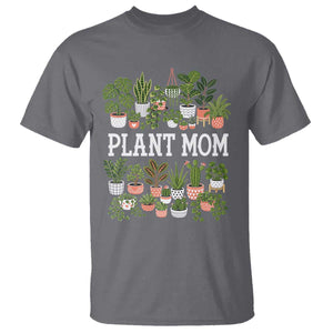 Plant Mom T Shirt Funny Plant Lady Mama Floral Garden TS11 Charcoal Print Your Wear