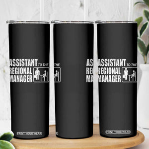 Assistant To The Regional Manager Skinny Tumbler Funny Dad Baby Matching TS11 Print Your Wear