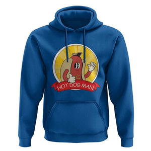Hot Dog Man Hoodie Vintage Comic Retro TS11 Royal Blue Print Your Wear