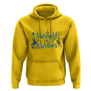 Mermaid Vibes Hoodie Cute Mermaid Tail Beach TS11 Daisy Print Your Wear