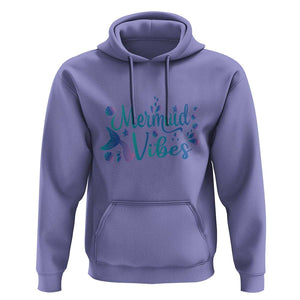 Mermaid Vibes Hoodie Cute Mermaid Tail Beach TS11 Violet Print Your Wear