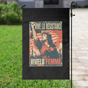 Vive La Resistance Vivela Femme Garden Flag Feminist Women's Right Political Sattire TS11 Print Your Wear