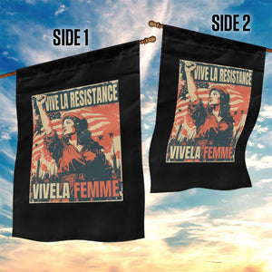 Vive La Resistance Vivela Femme Garden Flag Feminist Women's Right Political Sattire TS11 Print Your Wear