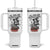 Witch All Men Are Cremated Equal Tumbler With Handle Feminist Halloween TS11 One Size: 40 oz White Print Your Wear