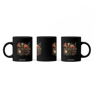 Pro Feminist Women's Rights Vintage Retro Flower Coffee Mug TS11 Print Your Wear