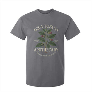 Aqua Tofana Apothecary T Shirt For Kid Feminist Woman Owned And Operated TS11 Charcoal Print Your Wear