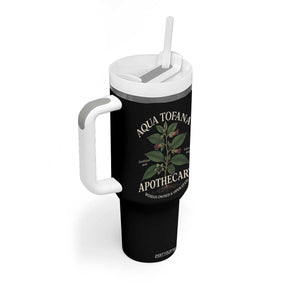 Aqua Tofana Apothecary Tumbler With Handle Feminist Woman Owned And Operated TS11 Print Your Wear
