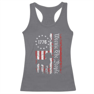 Funny 4th Of July Dachshund Lover Racerback Tank Top Weenie The People American Flag TS11 Charcoal Print Your Wear