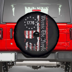 Funny 4th Of July Dachshund Lover Spare Tire Cover Weenie The People American Flag TS11 Black Print Your Wear