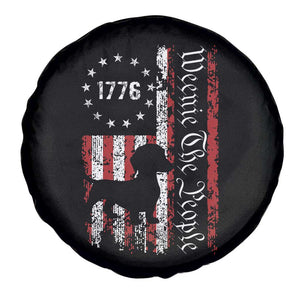 Funny 4th Of July Dachshund Lover Spare Tire Cover Weenie The People American Flag TS11 Print Your Wear