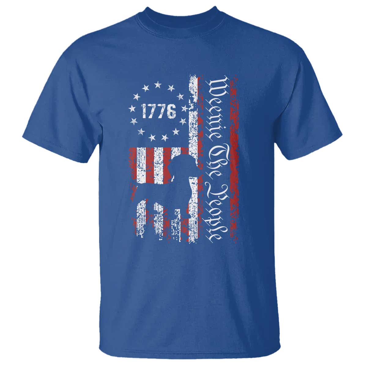 Funny 4th Of July Dachshund Lover T Shirt Weenie The People American Flag TS11 Royal Blue Print Your Wear