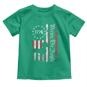 Funny 4th Of July Dachshund Lover Toddler T Shirt Weenie The People American Flag TS11 Irish Green Print Your Wear