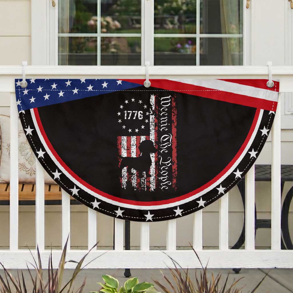 Funny 4th Of July Dachshund Lover Patriotic Fan Flag Weenie The People American Flag