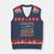 Just A Proud Supporter Of The 2nd Amendment V-Neck Knit Sweater Vest Gun Owner American Flag - Print Your Wear