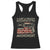 Just A Proud Supporter Of The 2nd Amendment Racerback Tank Top Gun Owner American Flag TS11 Black Print Your Wear