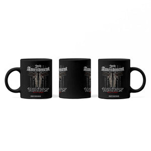 2nd Amendment Pro Gun Coffee Mug Gun Rights Shall Not Be Infringed Patriotic American Flag TS11 Print Your Wear