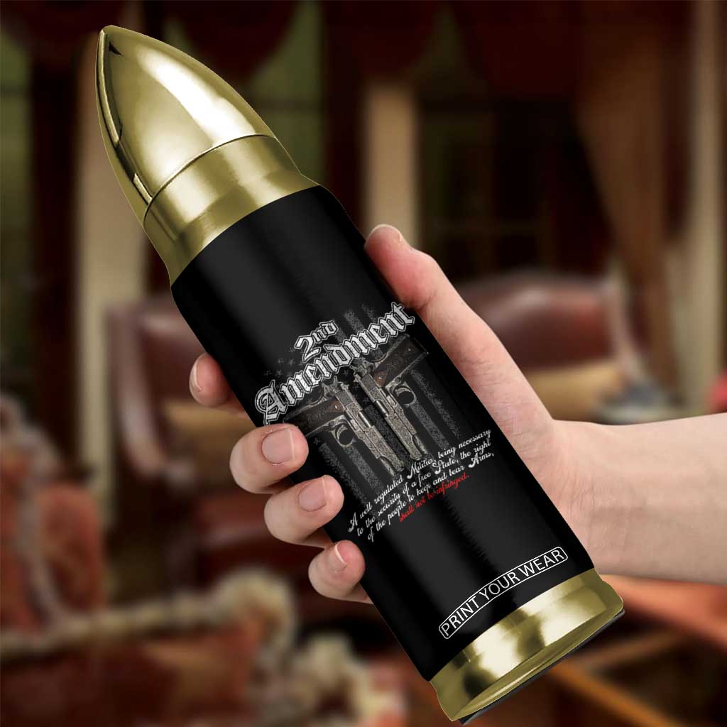 2nd Amendment Pro Gun Bullet Tumbler Gun Rights Shall Not Be Infringed Patriotic American Flag TS11 Print Your Wear