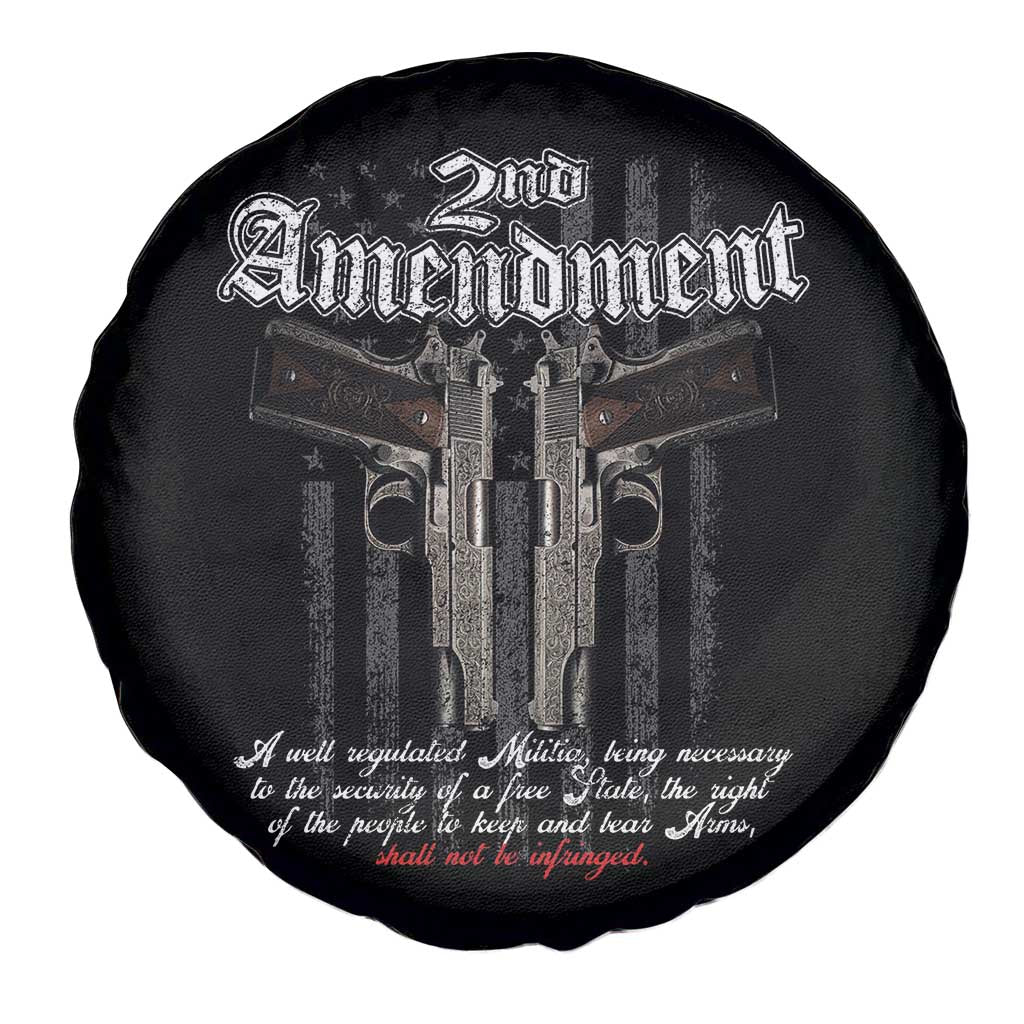 2nd Amendment Pro Gun Spare Tire Cover Gun Rights Shall Not Be Infringed Patriotic American Flag TS11 Print Your Wear