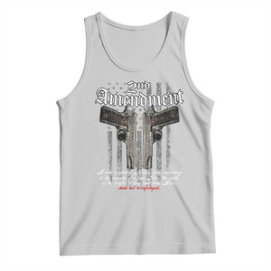 2nd Amendment Pro Gun Tank Top Gun Rights Shall Not Be Infringed Patriotic American Flag TS11 Ash Print Your Wear
