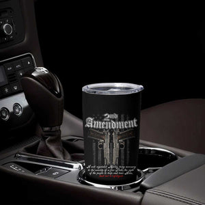 2nd Amendment Pro Gun Tumbler Cup Gun Rights Shall Not Be Infringed Patriotic American Flag TS11 Print Your Wear