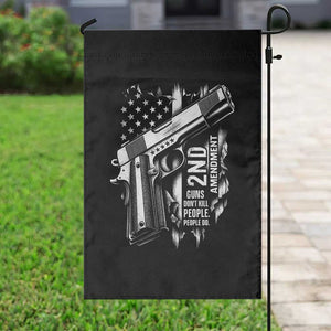 Guns Dont Kill People Do Garden Flag 2nd Amendment American Flag TS11 Print Your Wear