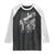 Guns Dont Kill People Do Raglan Shirt 2nd Amendment American Flag TS11 Black White Print Your Wear