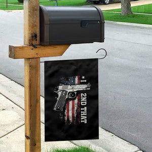 I 2nd That Second Amendment Garden Flag Pro Gun American Flag Patriotic TS11 Print Your Wear
