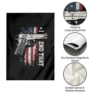 I 2nd That Second Amendment Garden Flag Pro Gun American Flag Patriotic TS11 Print Your Wear