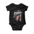 I 2nd That Second Amendment Baby Onesie Pro Gun American Flag Patriotic TS11 Black Print Your Wear