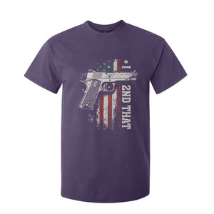 I 2nd That Second Amendment T Shirt For Kid Pro Gun American Flag Patriotic TS11 Purple Print Your Wear