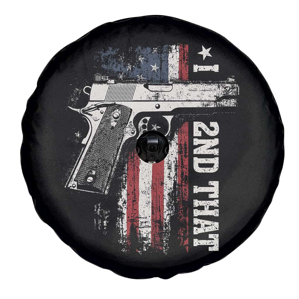 I 2nd That Second Amendment Spare Tire Cover Pro Gun American Flag Patriotic TS11 Print Your Wear