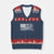 Funny Pro Gun Celebrate Diversity V-Neck Knit Sweater Vest 2nd Amendment Vintage American Flag - Print Your Wear