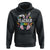 Teacher Bunny Hoodie Rabbit Ears Easter Day Carrot Star Heart TS11 Black Print Your Wear