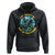 Funny Back To School Space Hoodie 2ND Grade Is Out Of This World Dinosaur Astronaut Planet TS11 Black Print Your Wear