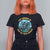 Funny Back To School Space T Shirt For Women 2ND Grade Is Out Of This World Dinosaur Astronaut Planet TS11 Black Print Your Wear