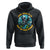 Funny Back To School Space Hoodie 1ST Grade Is Out Of This World Dinosaur Astronaut Planet TS11 Black Print Your Wear