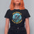 Funny Back To School Space T Shirt For Women 1ST Grade Is Out Of This World Dinosaur Astronaut Planet TS11 Black Print Your Wear