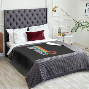 Funny Hops Craft Beer Lover Throw Blanket Hoptimistic Retro Vintage Home Brewing TS11 Print Your Wear