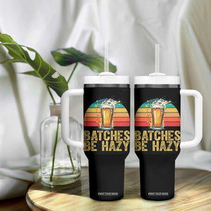 Funny Batches Be Hazy Tumbler With Handle Craft Beer For Home Brewing TS11 Print Your Wear