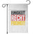Proud Germany Garden Flag Einigkeit Recht Freiheit German Flag TS11 White Print Your Wear