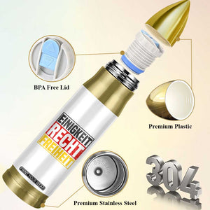 Proud Germany Bullet Tumbler Einigkeit Recht Freiheit German Flag TS11 Print Your Wear