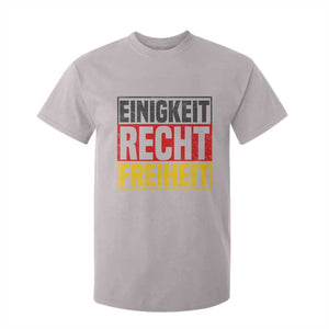 Proud Germany T Shirt For Kid Einigkeit Recht Freiheit German Flag TS11 Ice Gray Print Your Wear