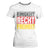 Proud Germany T Shirt For Women Einigkeit Recht Freiheit German Flag - Print Your Wear