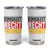 Proud Germany Tumbler Cup Einigkeit Recht Freiheit German Flag TS11 White Print Your Wear