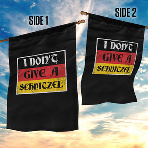 German Beer Drinking Garden Flag I Don't Give A Schnitzel Oktoberfest TS11 Print Your Wear